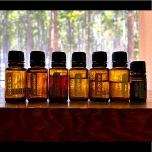 Used and unused DoTerra Oils Lot
